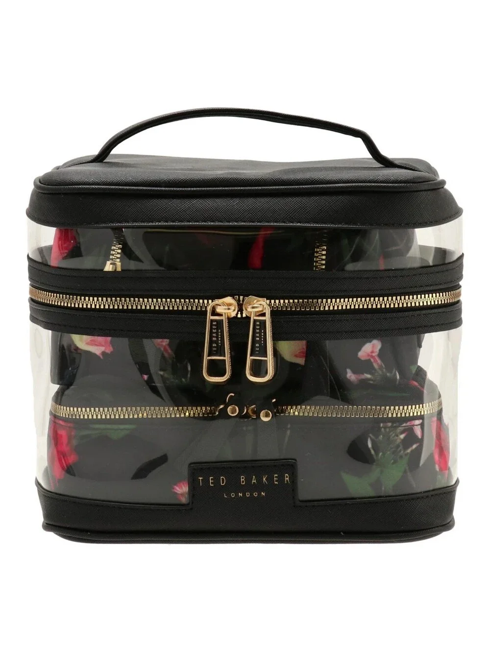 NWT Ted Baker 4-Piece Train Case Makeup Bag Set - Picture 1 of 7